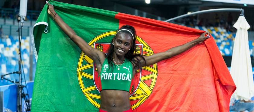 Evelise Veiga conquistou a primeira medalha para Portugal